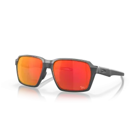 Oakley Parlay MotoGP Prizm Ruby Lenses - Matte Carbon Frame