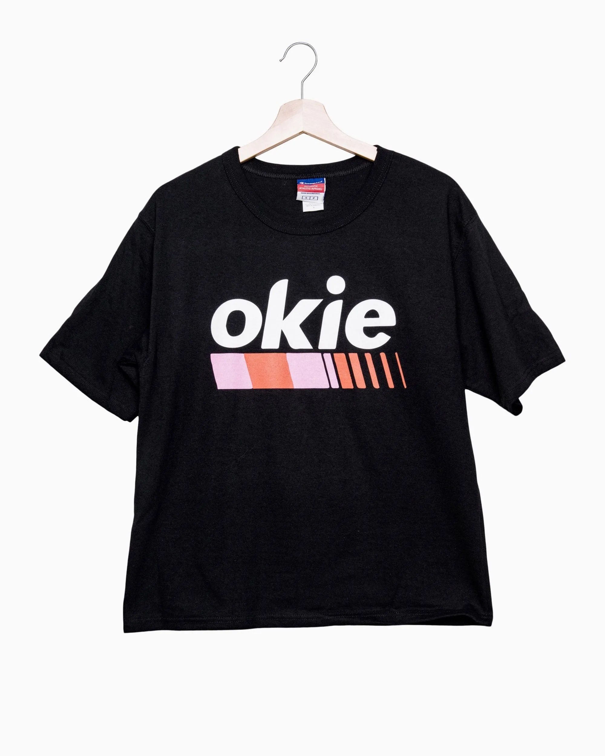 Okie Kicks Black Champion Tee