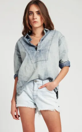 One Teaspoon Brando Bonita High Waist Denim Shorts