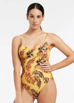 Palmas C_D Tank One Piece - Citrus