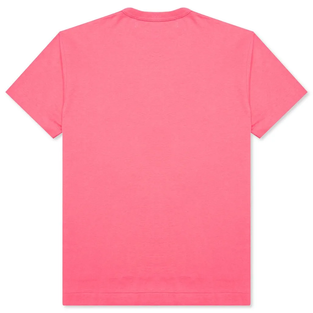 Pastelle Women's Red Logo T-Shirt - Pink