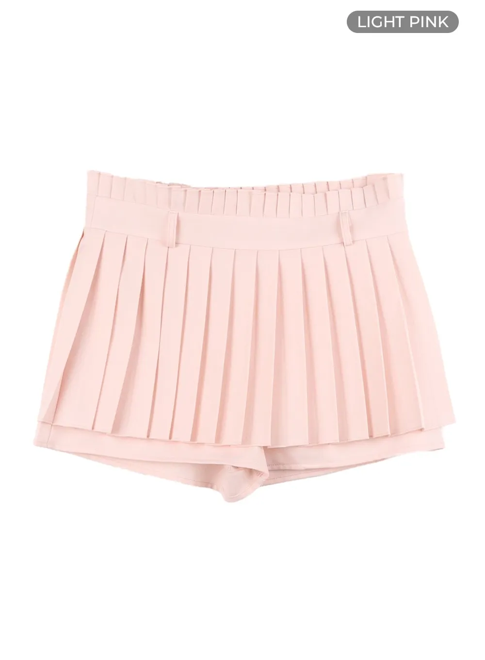 Pleated Mini Skort CA409