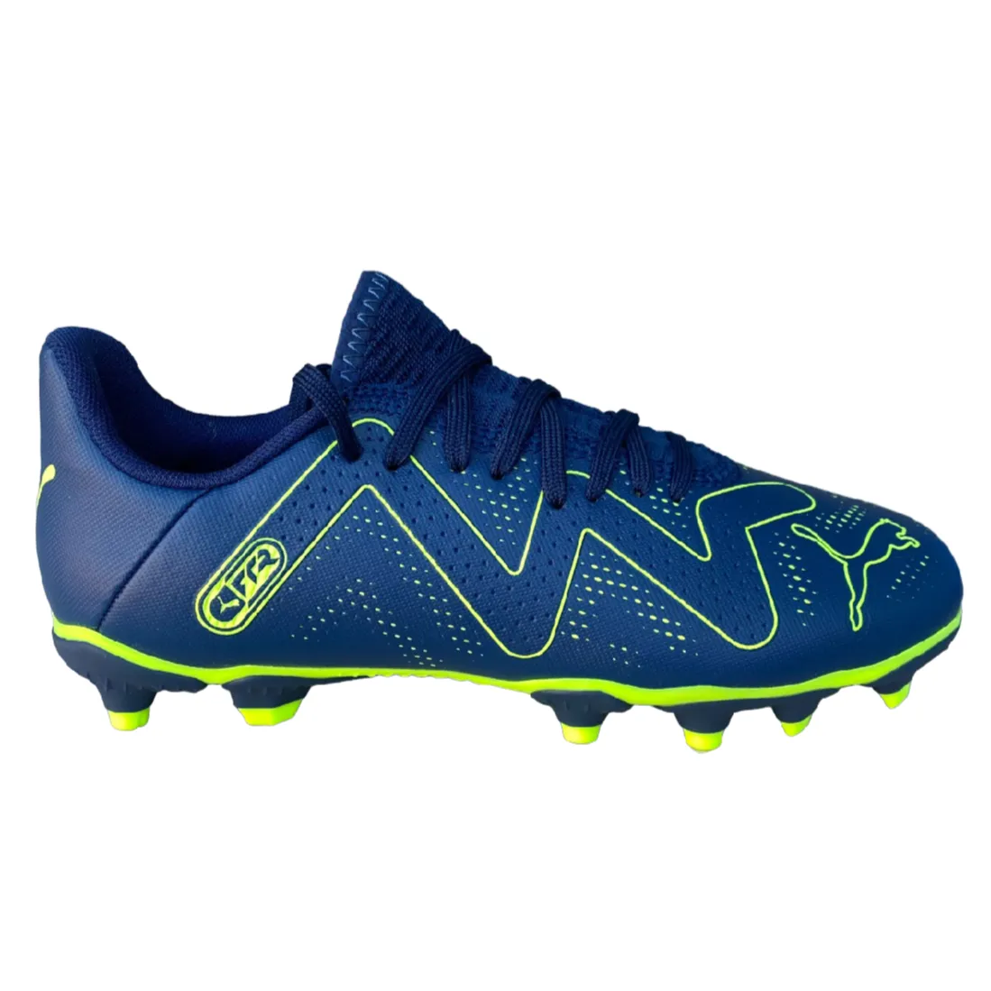 Puma boys' football boot Future Play FG/AG 107388 03 persia blue-green