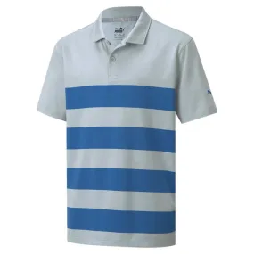 Puma - Kids' (Junior) Mattr Kiwi Stripe Polo (530667 01)