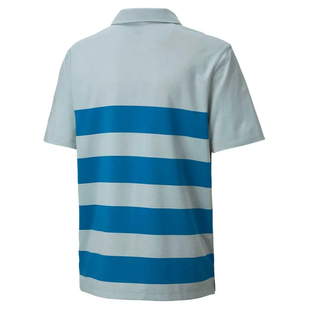 Puma - Kids' (Junior) Mattr Kiwi Stripe Polo (530667 01)