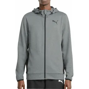 Puma Ready To Go Full Zip Mens Training Hoody - Grey