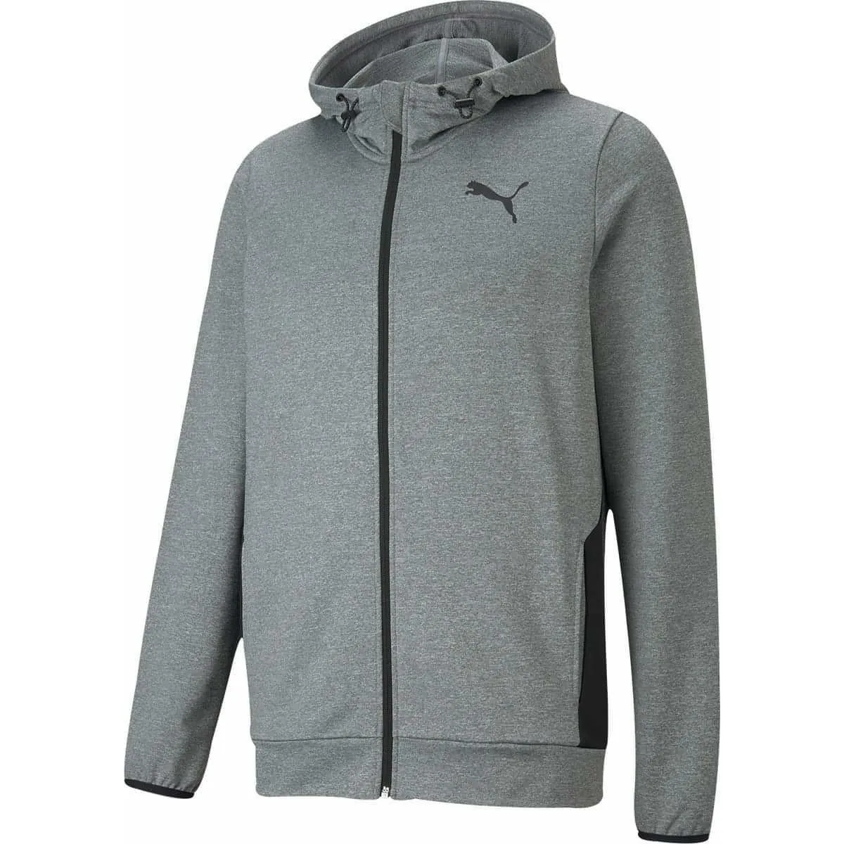 Puma Ready To Go Full Zip Mens Training Hoody - Grey