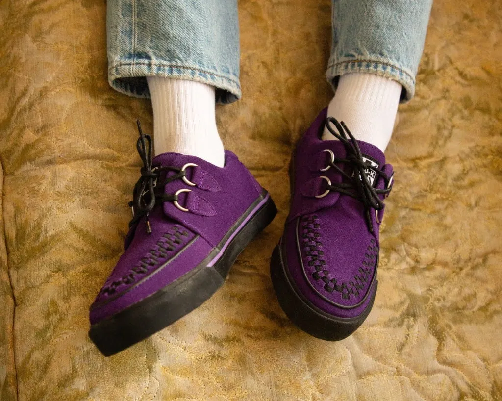 Purple Suede Sneaker