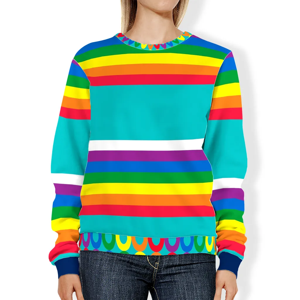 Rainbow Romper Room IV Unisex Sweatshirt