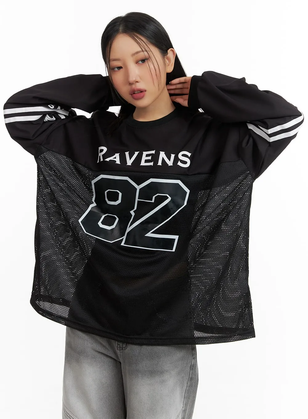 Ravens 82 Sporty Jersey Long Sleeve (Unisex) CM419