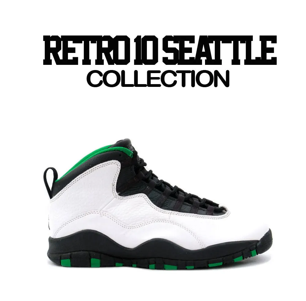 Retro 10 Seattle Sweater - Feeds You - Green