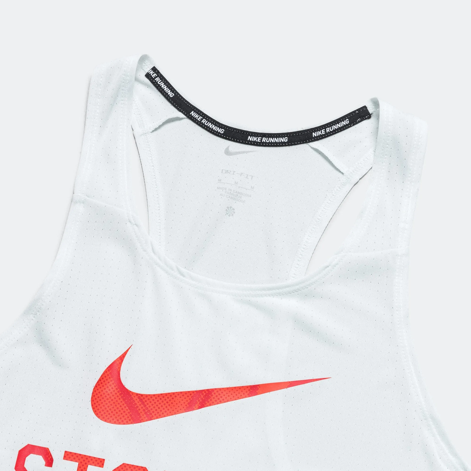 Run Energy Fast Singlet - White