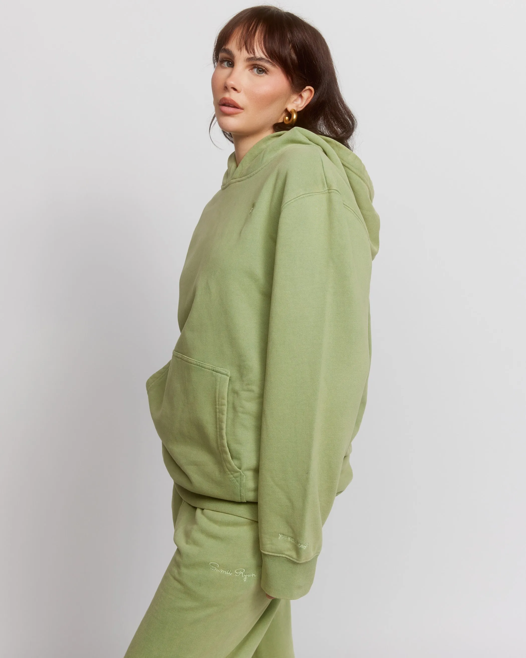 Samii Ryan Olive Hoodie