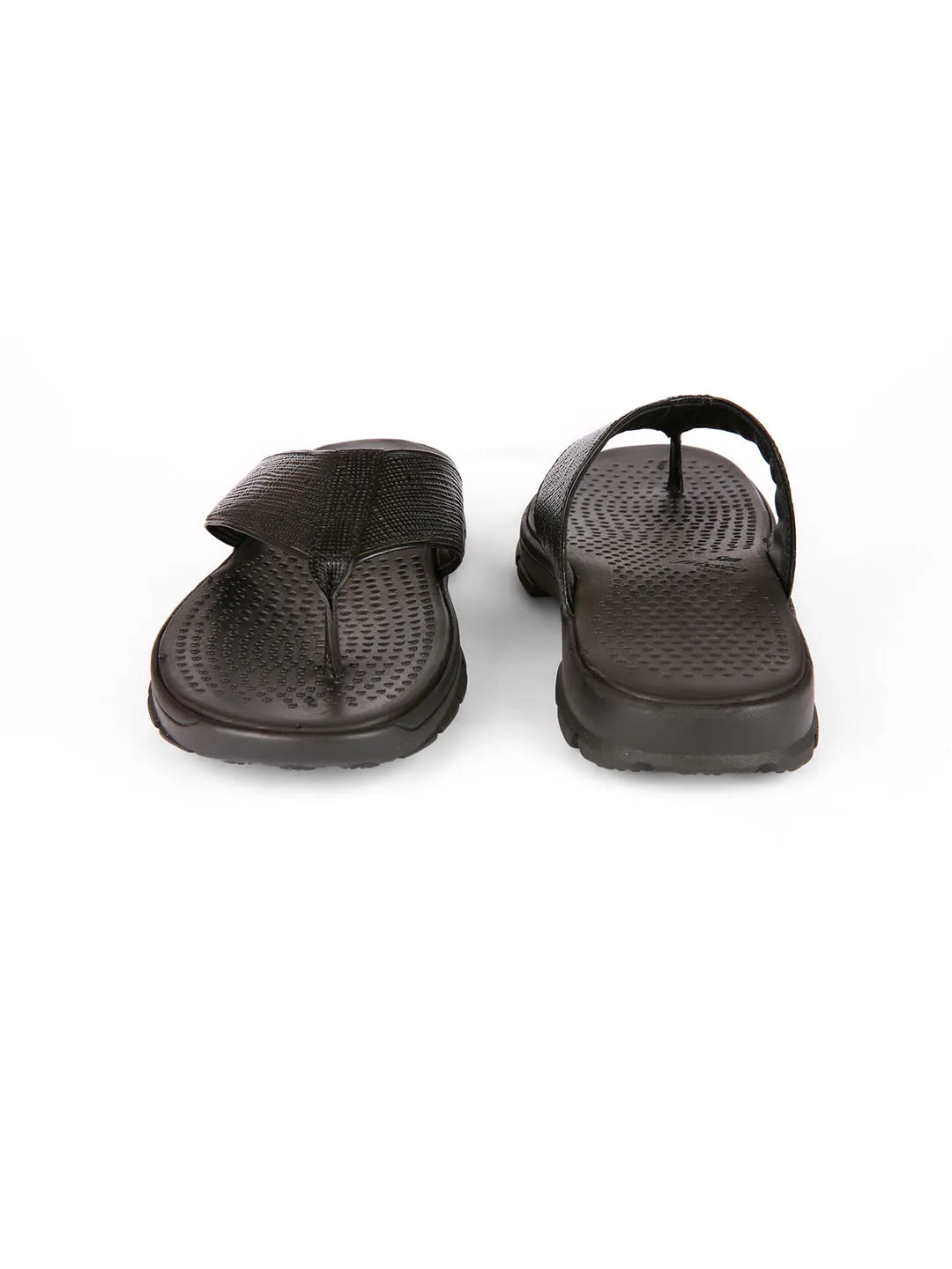 SF Black Comfort Slippers