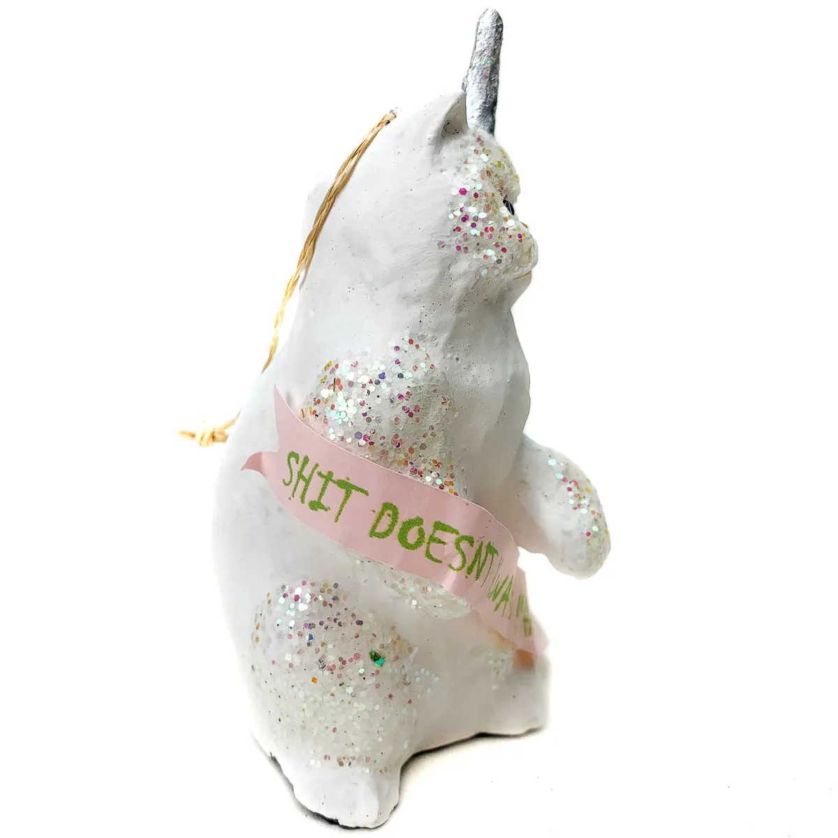 Shit Doesn't Always Make Sense Cat-icorn Unicorn Kitten Ornament