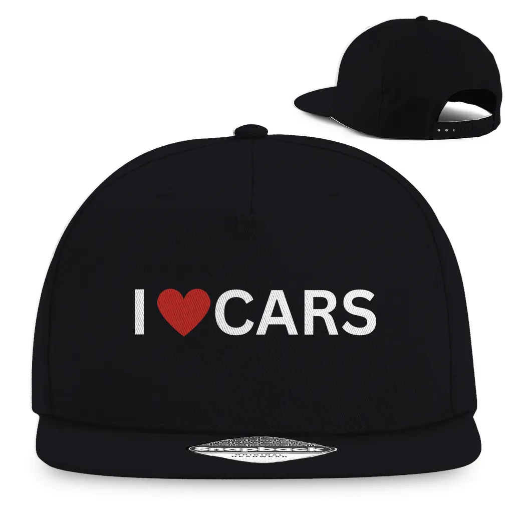 Snapback Rapper Cap i love cars