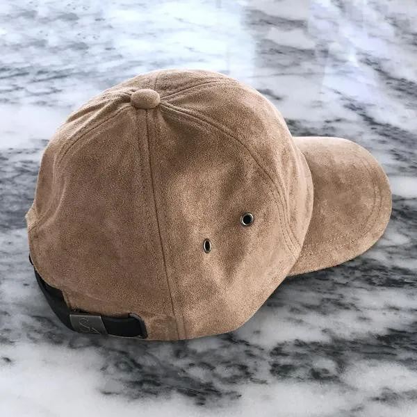 Sweat Active 6 Panel Ultra Suede Baseball Cap Nude