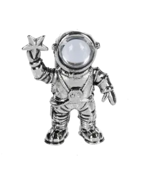 The Little Moon Man Astronaut Charm Pocket Token