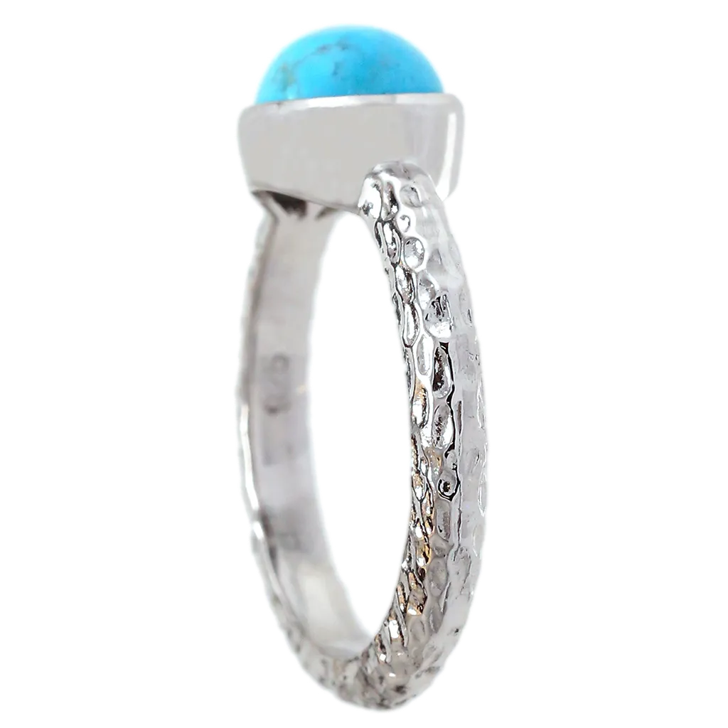 Turquoise Pear Ring