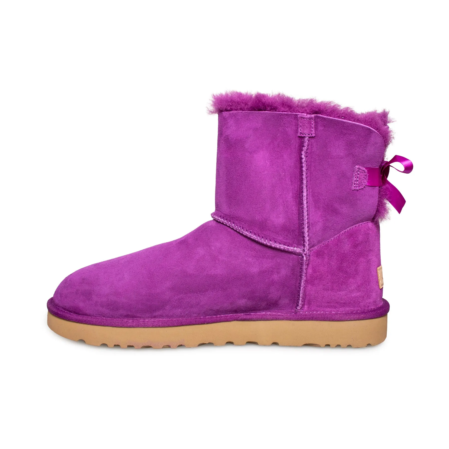 UGG Mini Bailey Bow II Sweet Plum Boots - Women's